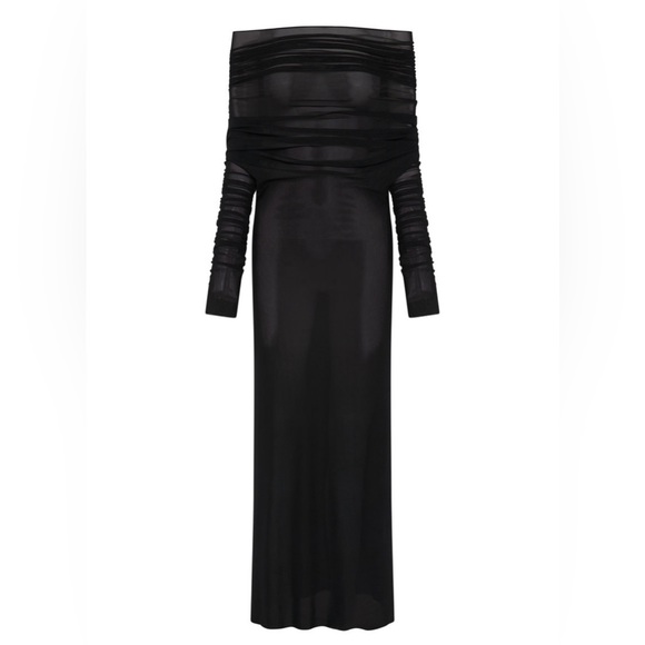 Beare Park Off-The-Shoulder Jersey Dress - Picture 1 of 3